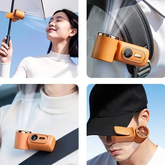 Mini Portable Handheld Clip Fan