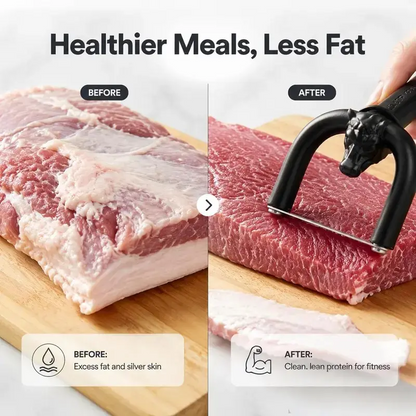 Beef & Pork Slice r- Handheld Meat Fat Trimming Tool