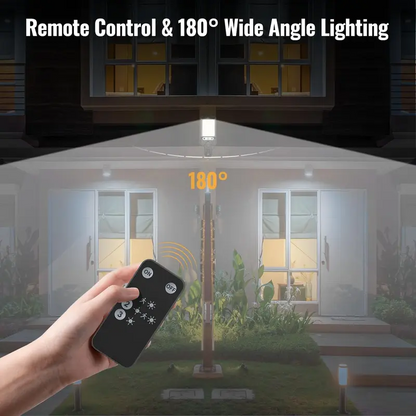2/4-Pack Solar Powered Motion Sensor Outdoor Wall Lights