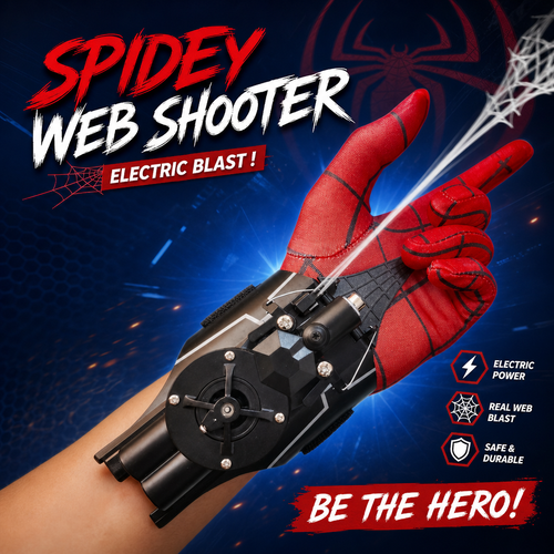 Electric Wrist Launcher Glove Set – Suction Dart Blaster, USB Rechargeable