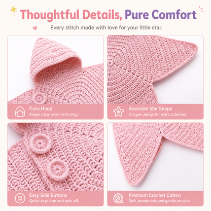 Baby Star Suit™ — A Star-Shaped Comfort Wrap for Little Ones
