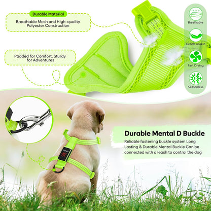 LED Rechargeable Adjustable Dog Vest Harness