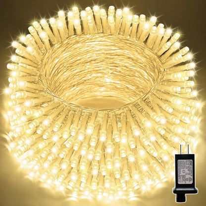 400 LED Pink Christmas Fairy Lights