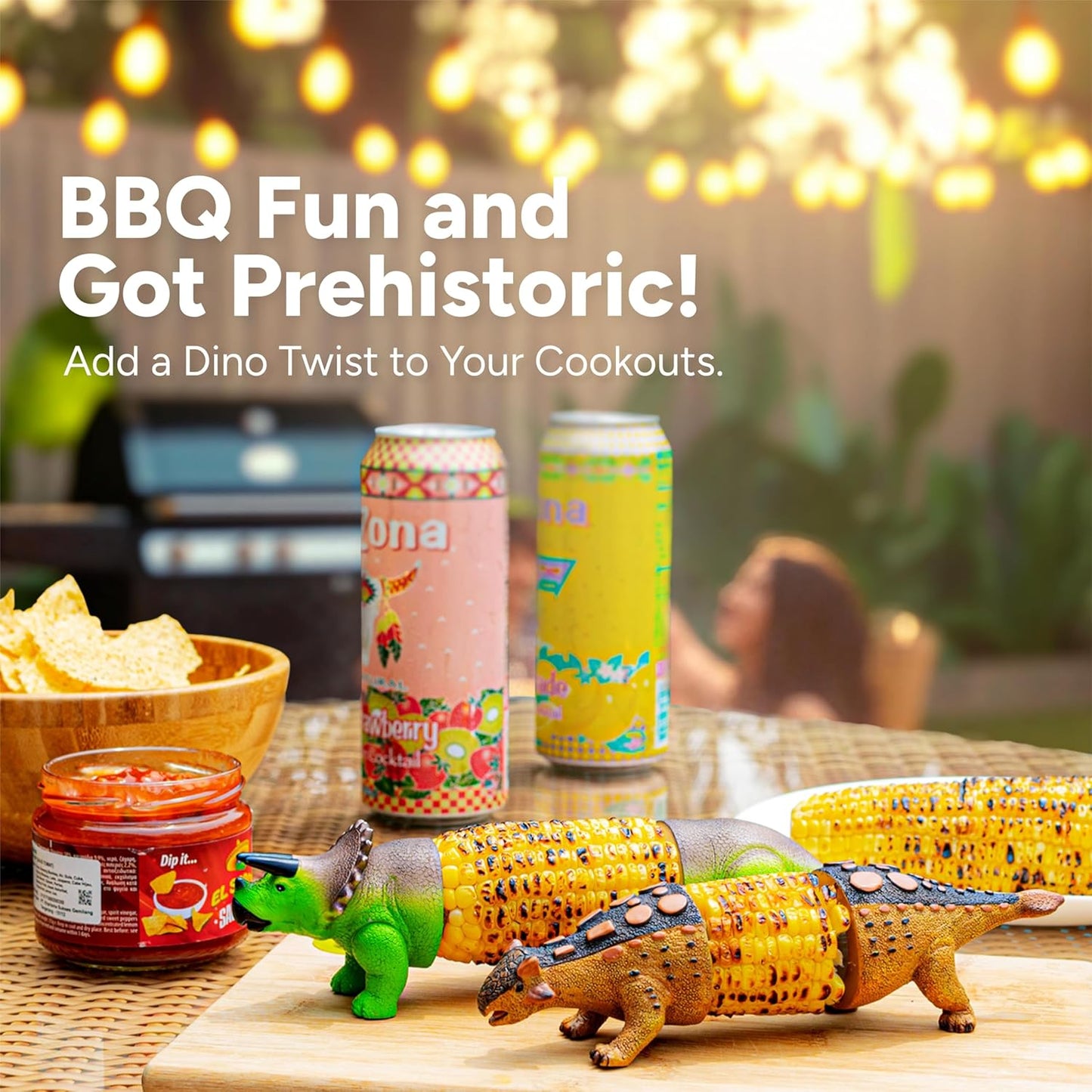 Dinosaur Corn Holders for Corn On The Cob