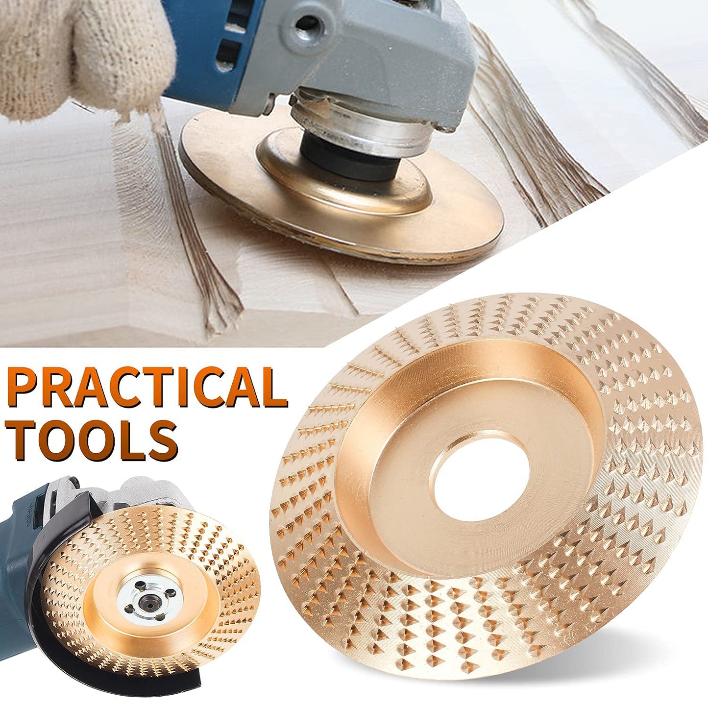 3Pcs 4 Inch Grinding Discs Wheels