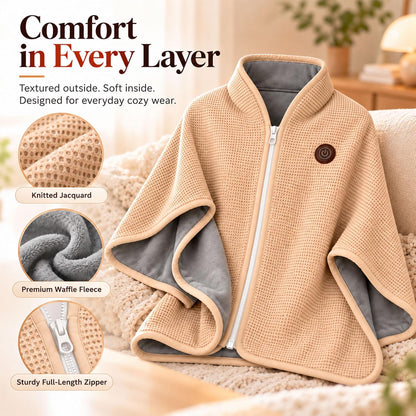 Wearable Heated Blanket – Cozy Hands-Free Warmth