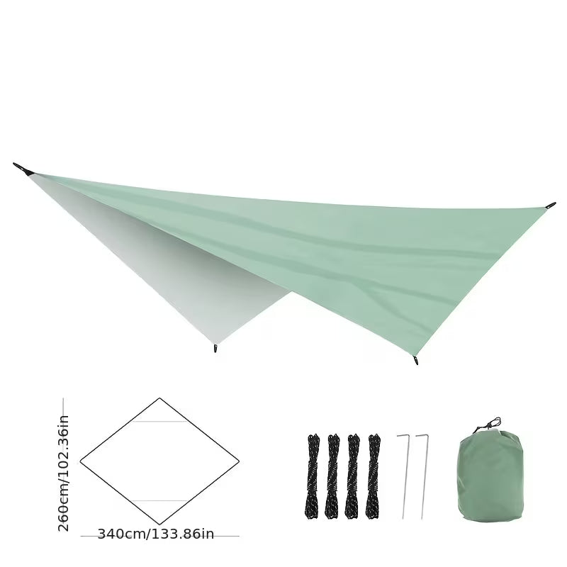 Beach Canopy Sunshade – Lightweight UV & Rain Protection