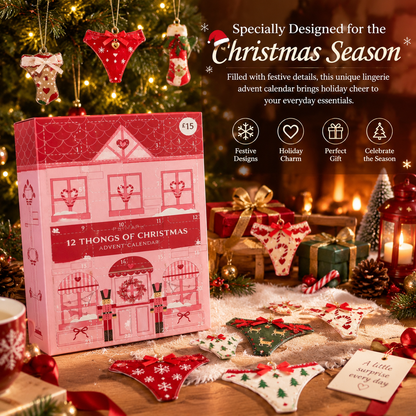 12 Thongs of Christmas Advent Calendar 2026 for Women