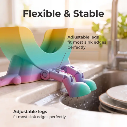 Cute Sponge Holder with Self-Draining Design (2pcs)