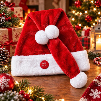 Funny Santa Cockyhat with Interactive Get Hard Button