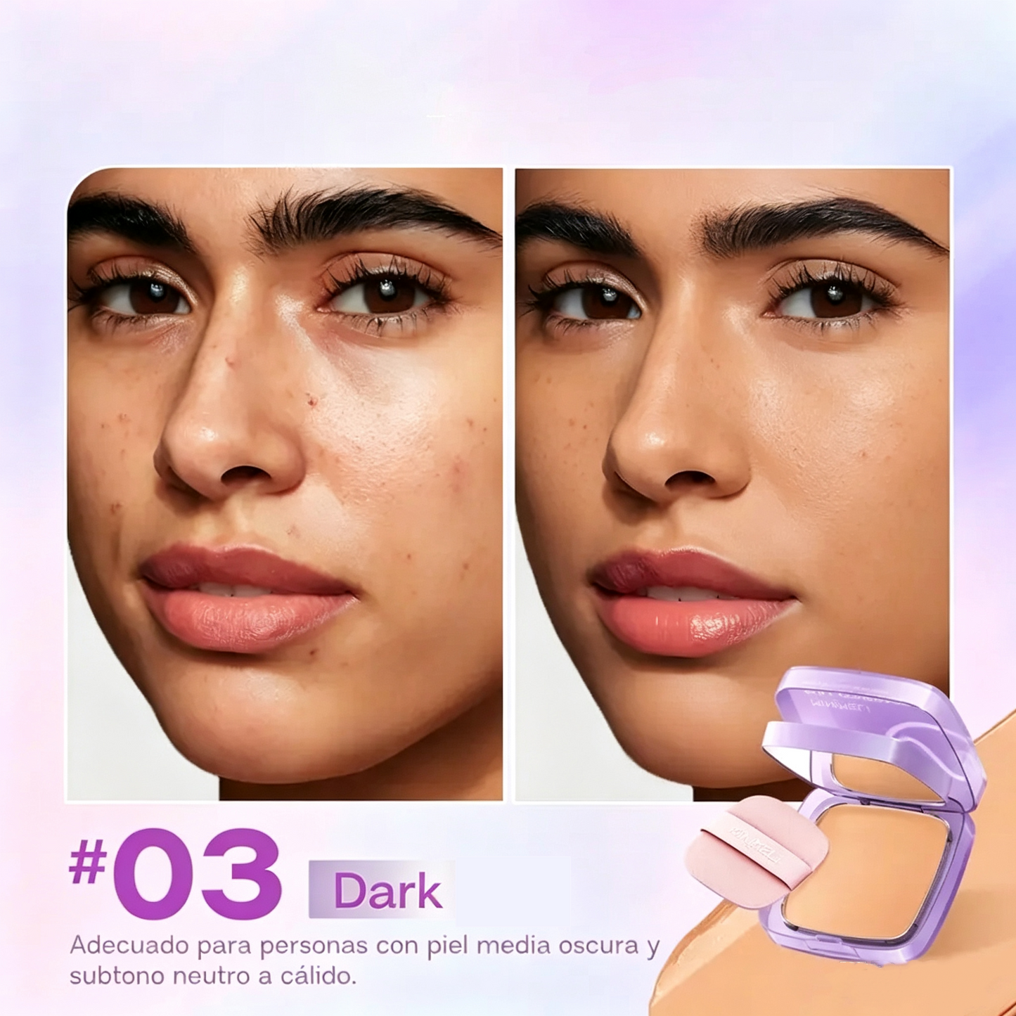 Always-On Full Coverage Creamy Foundation – Waterproof SPF 30 PA+++