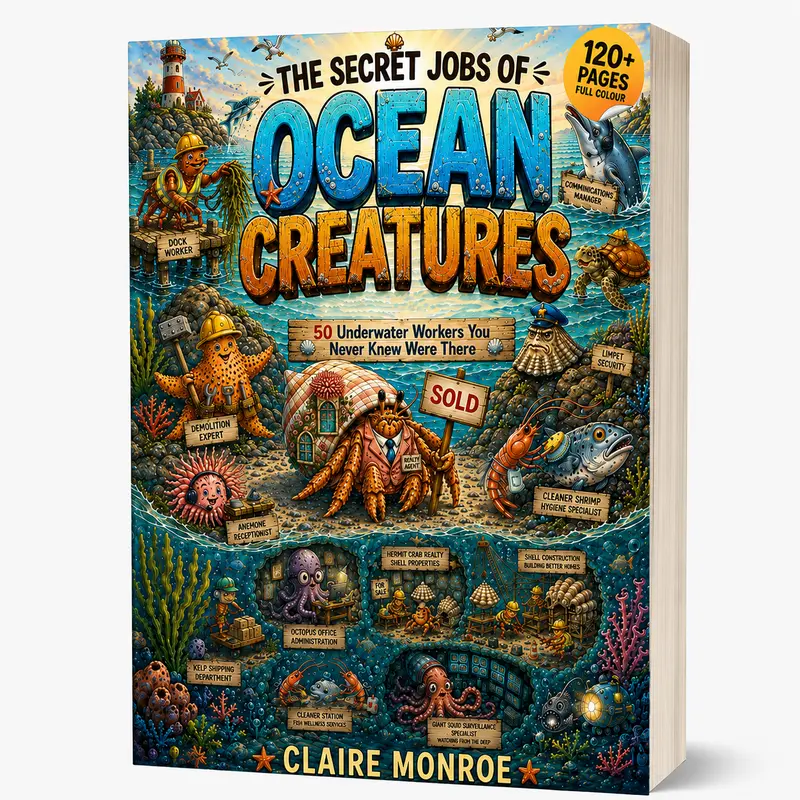 The Secret Jobs of Backyard Creatures for Kids Ages 6–10 (FULL COLOR)