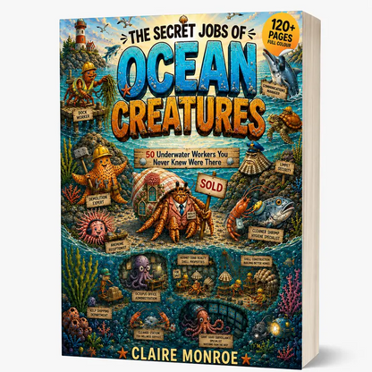 The Secret Jobs of Backyard Creatures for Kids Ages 6–10 (FULL COLOR)