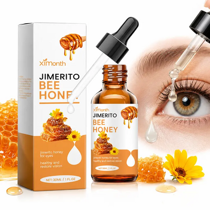 Fragrance-Free Brightening Natural Jimerito Honey Extract Eye Serum Drops