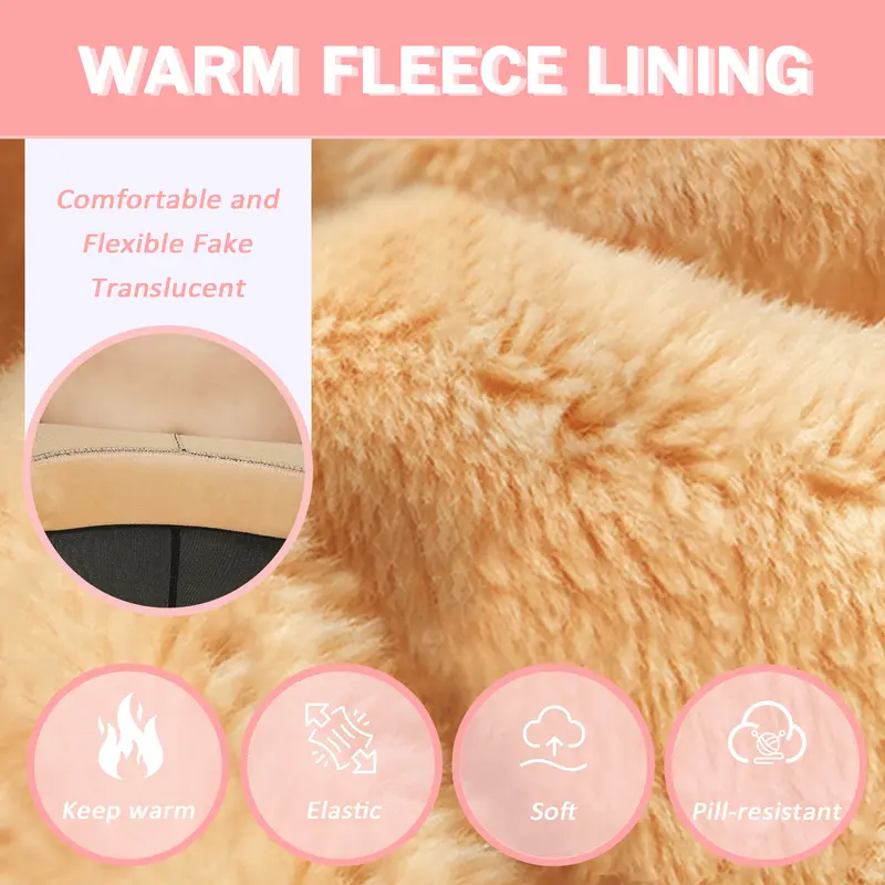 Kids Warm Thermal Winter Thick Leggings