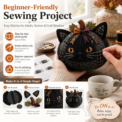 DIY Animal Pumpkin Sewing Kit