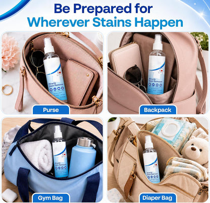 Miracle Stain Remover Spray – 4oz All-in-One, No Harsh Chemicals
