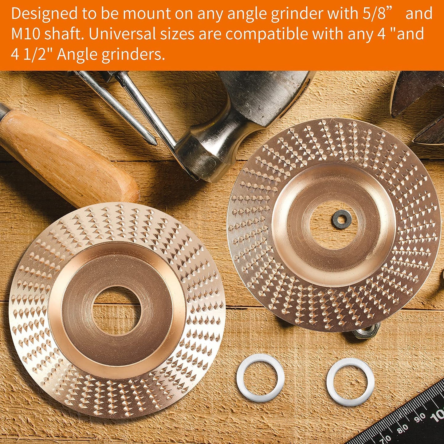 3Pcs 4 Inch Grinding Discs Wheels