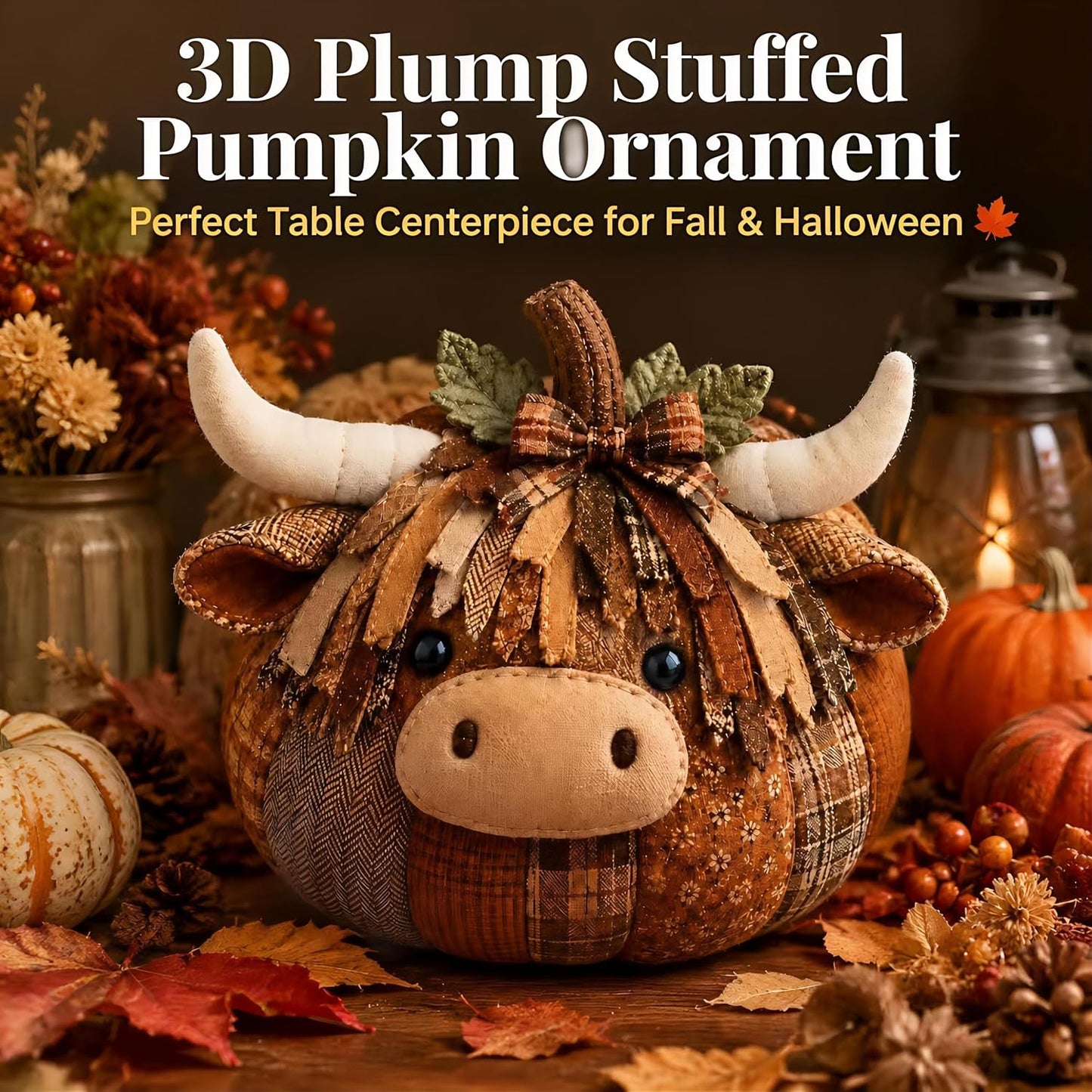 DIY Animal Pumpkin Sewing Kit