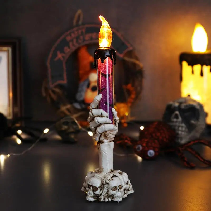 Halloween Ghost Hand Electronic Candle Lamp