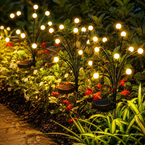 Waterproof Solar Firefly Stake Lights