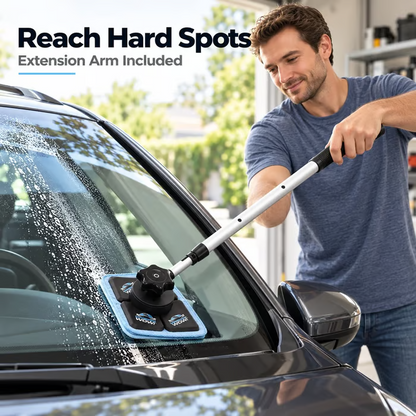 🔥Dual Magnetic Car Windshield Cleaner | Streak-Free Auto Glass Cleaning Kit
