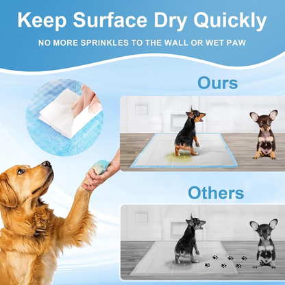 13×18" Super Absorbent Puppy Pads – Leak-Proof Dog Training Pads