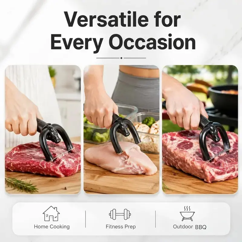 Beef & Pork Slice r- Handheld Meat Fat Trimming Tool