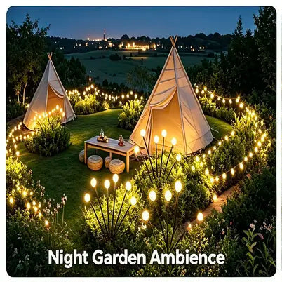 Waterproof Solar Firefly Stake Lights