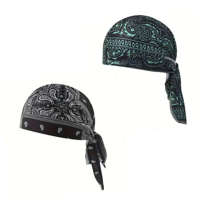 Paisley Cooling Headscarf Cap Set