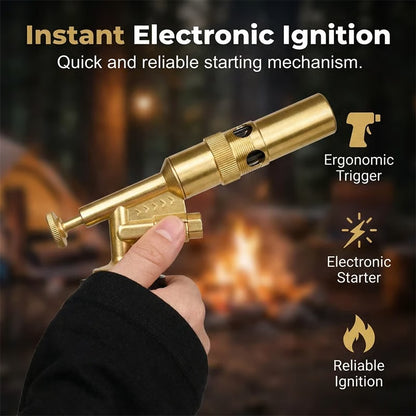 Portable Multi-Function Invertible Butane Torch