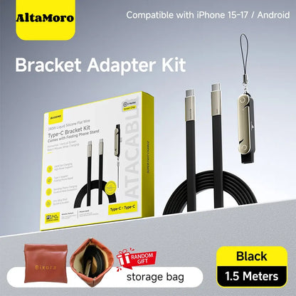 240W SuperCharge 360° Rotating Invisible Stand