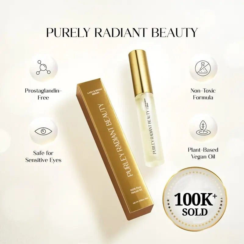 Organic Eyelash & Eyebrow Growth Serum