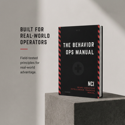 The Behavior Ops Manual – Neuro-Cognitive Intelligence for Influence & Leadership