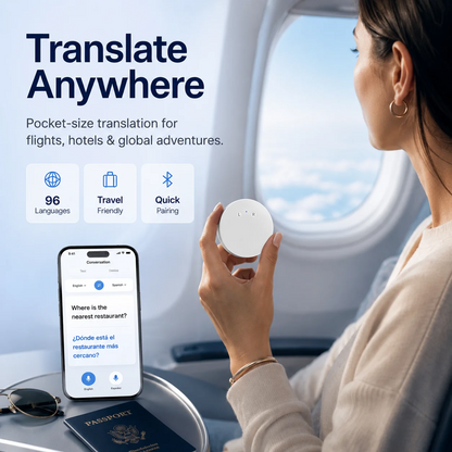 Al Pocket Translator -Real-Time Two-Way Voice Translation in 165+ Languages