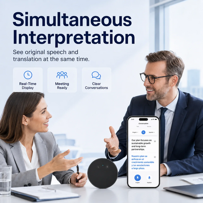 Al Pocket Translator -Real-Time Two-Way Voice Translation in 165+ Languages