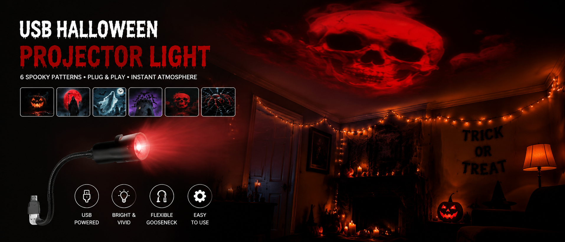 Halloween projector collection