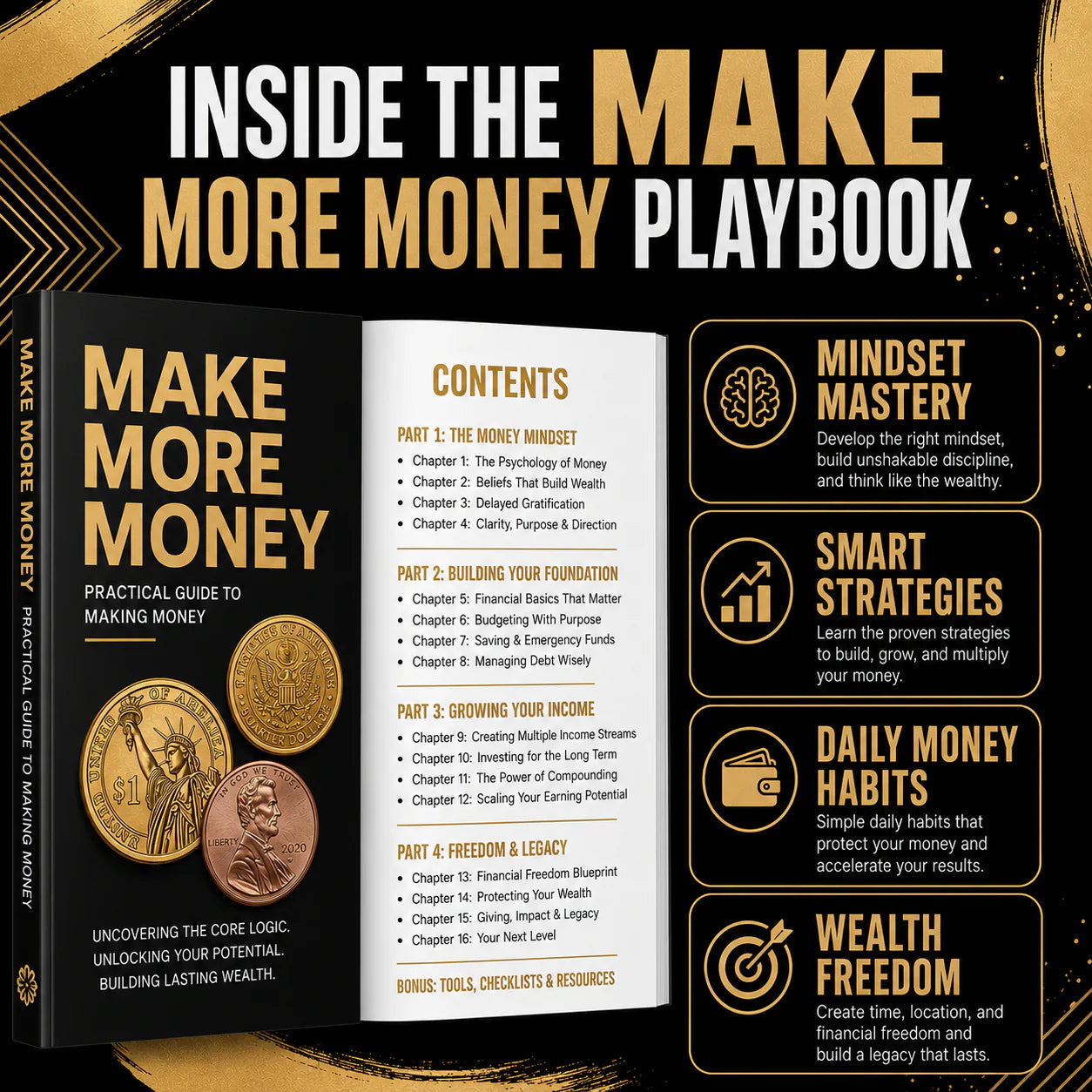 Make More Money: A Practical Guide to Making, Managing, and Multiplying Money
