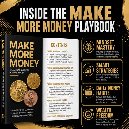Make More Money: A Practical Guide to Making, Managing, and Multiplying Money