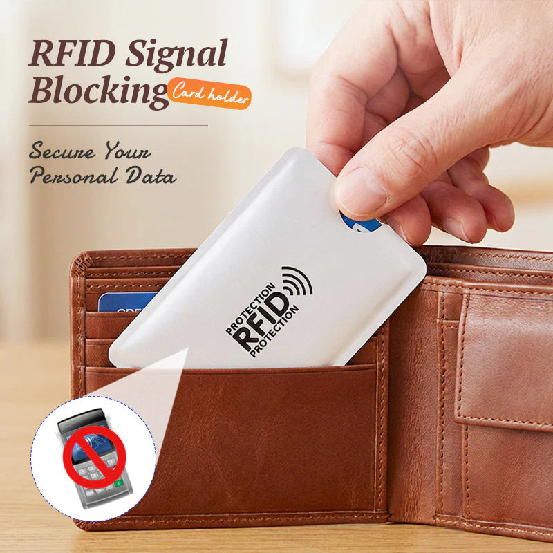 10 Pack RFID Blocking Anti Theft Card Sleeves