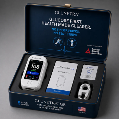 Non-Invasive Clucose & Health Monitor-No Finger Pricks Blood Sugar Monitoring Device