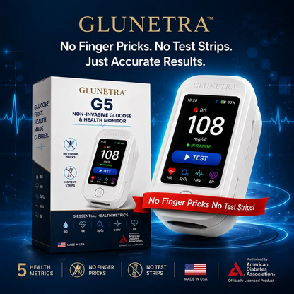 Non-Invasive Clucose & Health Monitor-No Finger Pricks Blood Sugar Monitoring Device