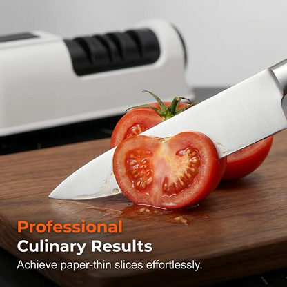 3-Stage Electric & Manual Knife Sharpener - Bring Back the Sharp!