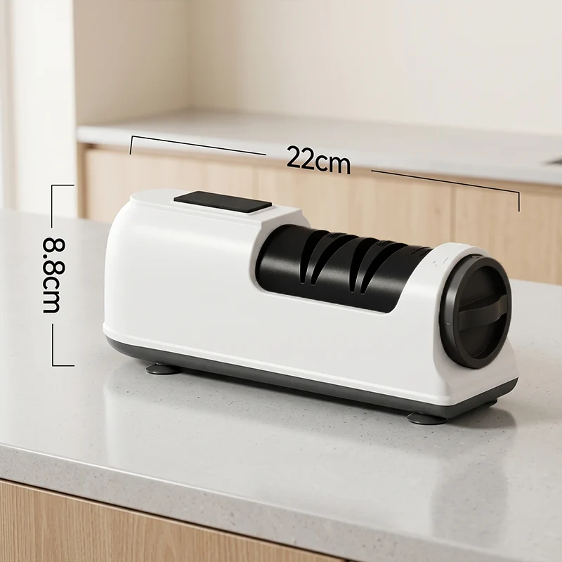 3-Stage Electric & Manual Knife Sharpener - Bring Back the Sharp!