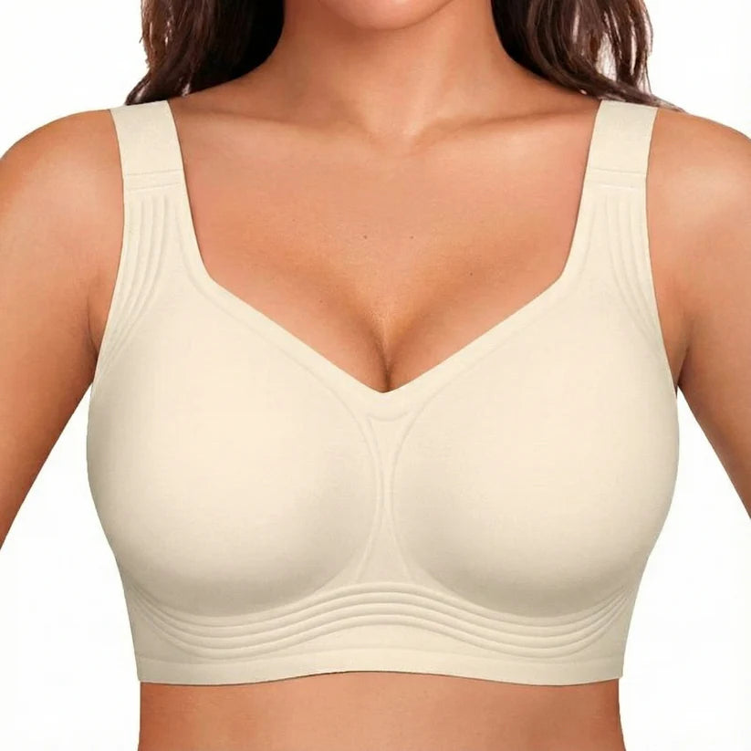 Comfortable Wireless Full Coverage Jelly Smoothing Bra
