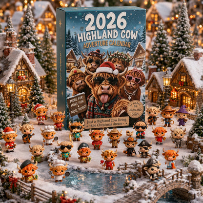 Highland Cow Advent Calendar 2026