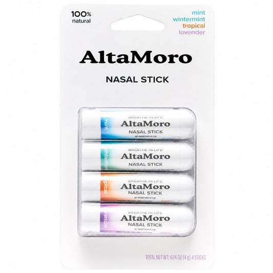 4 PCS Refreshing Essential Oil Nasal Inhaler