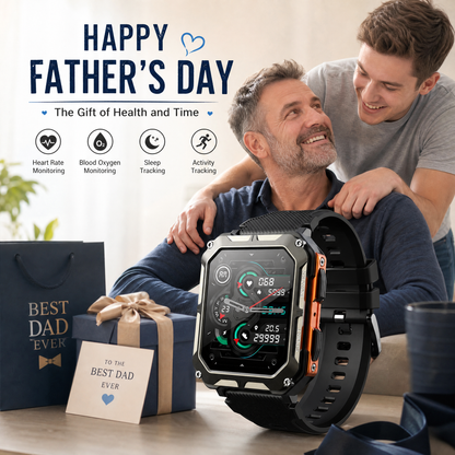 Smart Watch for Men – Bluetooth Call Outdoor Sports Watch