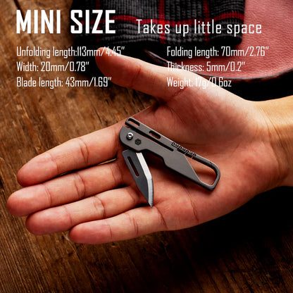 KK09 Titanium Mini Everyday Tool