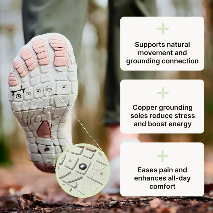 Copper-Grounded Barefoot Shoes for Natural Balance (Unisex)